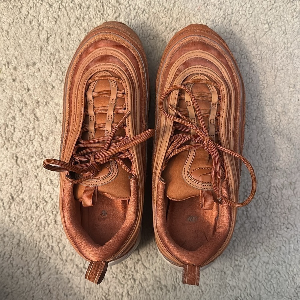 RARE Nike Air Max 97 - Dark Russet - Size Women’s 8 - Picture 10 of 12